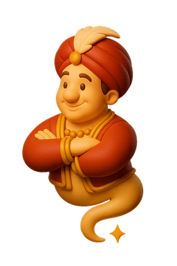 Floating Genie